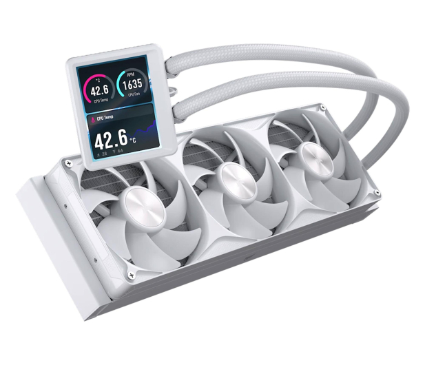 Corsair NAUTILUS II 360 RS LCD 3x120mm White - 1603100 - zdjęcie 2